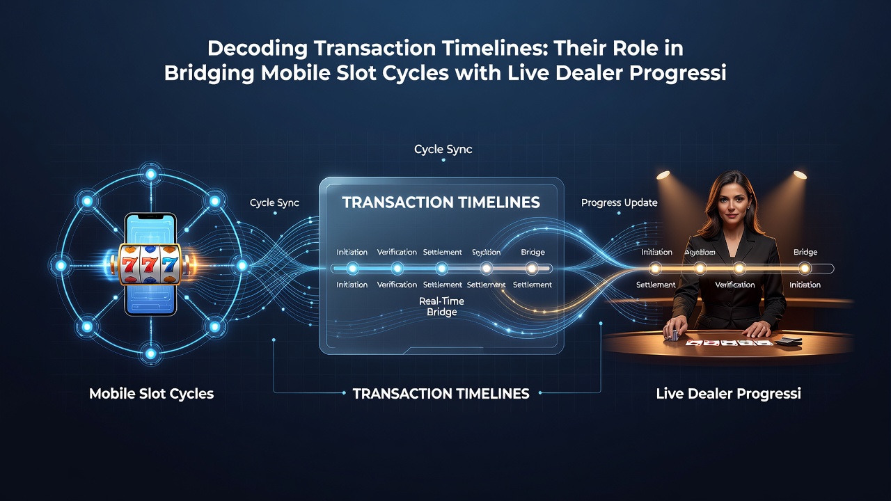 Visualisierung von Bonus-Ketten und Transaktionssynchronisation zwischen Slots und Live-Dealern