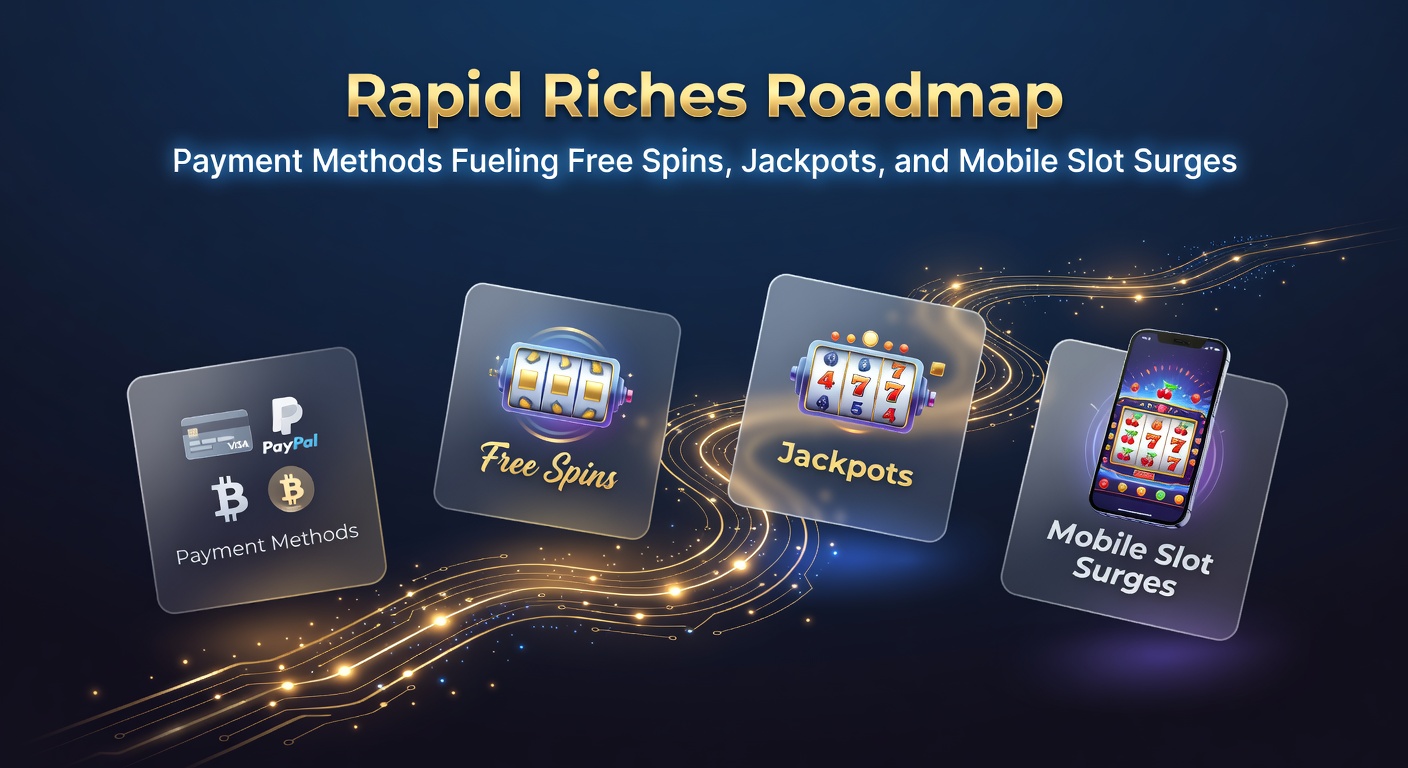 Grafik zeigt dynamische Zahlungsströme zu Slots mit Free Spins und Jackpots auf Mobilgeräten